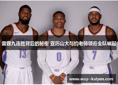雷霆九连胜背后的秘密 亚历山大与约老师领衔全队崛起